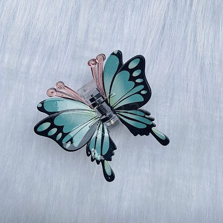 Butterfly Plastic Claw Hair Clips PW-WGC2CB3-04-1