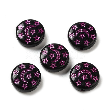 Opaque Acrylic Beads X-OACR-Z005-32-1