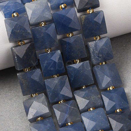 Natural Blue Aventurine Beads Strands G-F839-A08-01-1