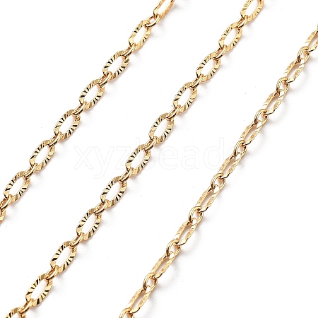 10M Brass Cable Chains CHC-L052-02A-G-1