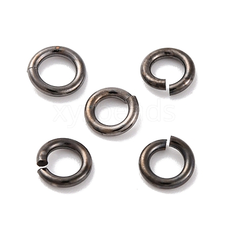 Brass Open Jump Rings KK-G514-01C-B-1