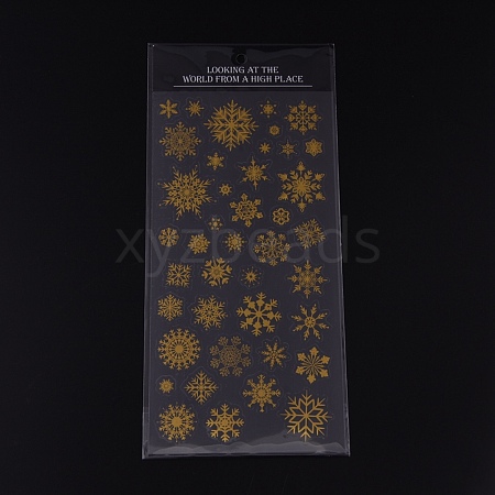 Waterproof Hot Stamping Stickers DIY-K016-A07-1