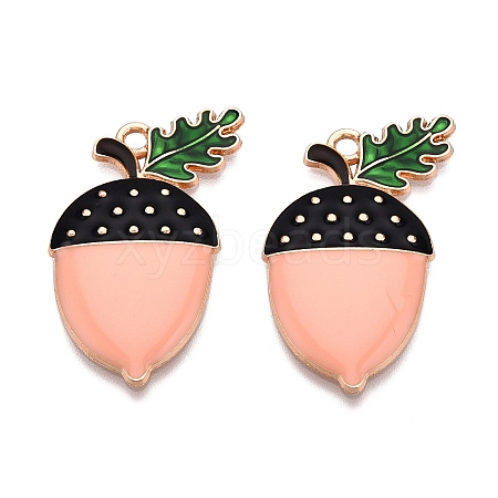 Thanksgiving Day Theme Alloy Enamel Pendants LS-ENAM-T020-52J-01-1