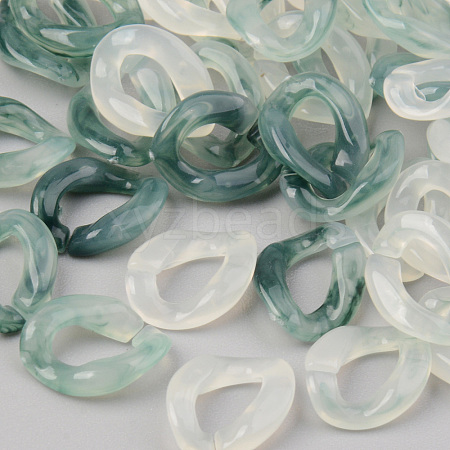 Transparent Acrylic Linking Rings OACR-S038-005A-C04-1