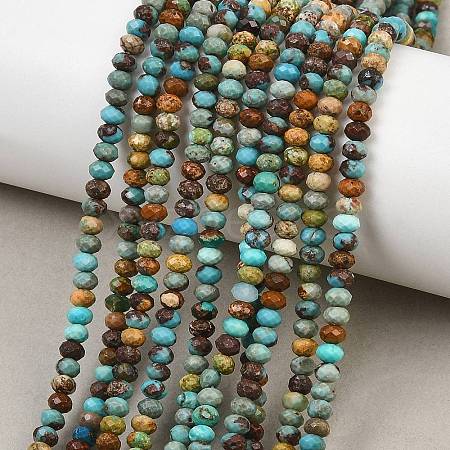 Natural Anhui Turquoise Beads Strands GG-CBA5BAE-B01-1