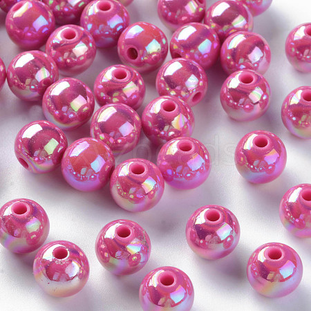 Opaque Acrylic Beads MACR-S370-D10mm-A13-1