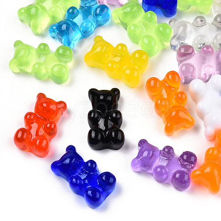 Translucent Resin Cabochons CRES-S303-22-1
