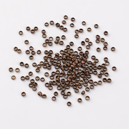 Brass Crimp Beads E002-NFR-1