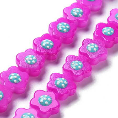 Glass Beads Strands LAMP-R145-07C-1