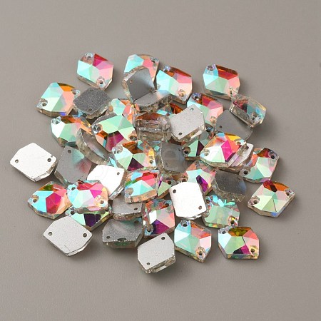 Sew on Rhinestones GLAA-WH0023-23A-1