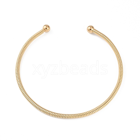 Ion Plating(IP) 304 Stainless Steel Elasticity Necklaces for Women NJEW-S433-02G-1