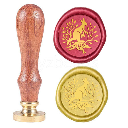 Wax Seal Stamp Set AJEW-WH0131-446-1