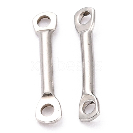 Tarnish Resistant 201 Stainless Steel Links Connectors STAS-B011-01C-P-1