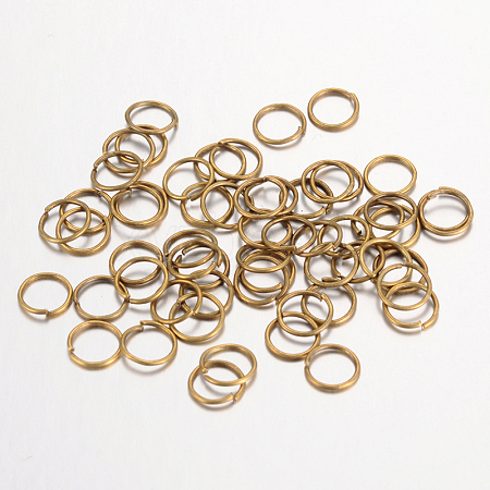 Iron Open Jump Rings X-IFIN-A018-5mm-AB-NF-1