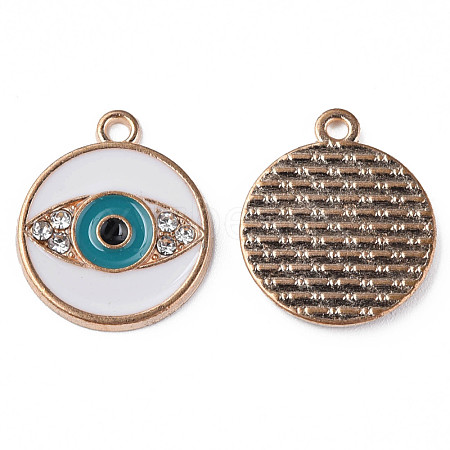 Alloy Enamel Pendants ENAM-N059-29-1