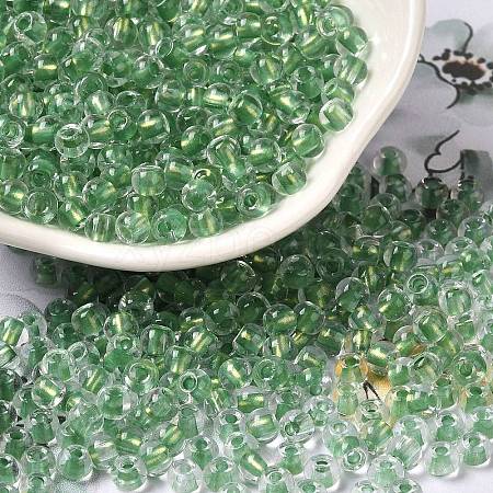 6/0 Transparent Colours Glass Seed Beads SEED-P006-01A-03-1