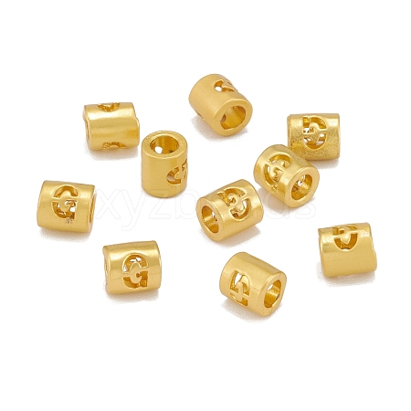 Alloy Hollow Pendant Beads PALLOY-P242-01MG-G-1