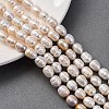 Natural Cultured Freshwater Pearl Beads Strands PEAR-XCP0001-07-2