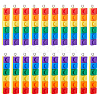 20Pcs 2 Colors Opaque Acrylic Pendants MACR-DC0001-24-1