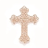 Brass Filigree Joiners Links LS-KK-G368-02KCG-1
