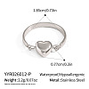 304 Stainless Steel Finger Rings for Women IM3958-3-1