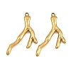 304 Stainless Steel Pendants SA-CBA3ECF-03G-1