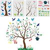 PET Hollow out Drawing Painting Stencils Sets for Kids Teen Boys Girls DIY-WH0172-484-1