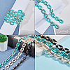 Imitation Gemstone Style Acrylic Handmade Cable Chains AJEW-CA0001-01-8