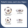 32Pcs Glass Cabochons FIND-SC0021-34A-2