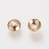 Brass Bead Caps KK-T014-122G-2