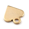 Brass Charms KK-O131-14G-3