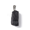 Natural Black Tourmaline Pendants G-F739-01P-3