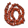 Natural Red Jasper Beads Strands G-A285-A08-01-3