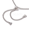 Non-Tarnish 304 Stainless Steel Chain Bracelet Making AJEW-JB01210-02-4