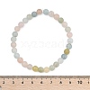 Natural Morganite Stretch Bracelets BJEW-JB03738-04-6