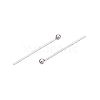 Anti-Tarnish 925 Sterling Silver Ball Head Pins STER-N016-0.4x15mm-P-2