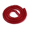 Transparent Glass Beads Strands GLAA-N026-4x8mm-T01-2