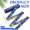 Ethnic Style Polyester Jacquard Ribbon OCOR-WH0078-478A-03-2