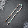 Natural Abalone Shell/Paua Shell Beads SSHEL-BC0001-08-6