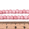 Baking Paint Glass Beads Strands DGLA-N016-4mm-02-4
