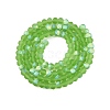 Transparent Glass Beads Strands EGLA-A044-T4mm-MB11-3