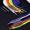 32Pcs 16 Colors Polyester Flat Custom Shoelace AJEW-SZ0001-91-4