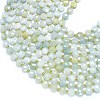 Natural Aquamarine Beads Strands G-K389-B54-01-3