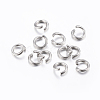 Tarnish Resistant 304 Stainless Steel Open Jump Rings LS-STAS-H437-4x0.8mm-1