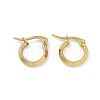 PVD Vacuum Plating 202 Stainless Steel Hoop Earrings EJEW-H003-46G-1