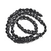 Natural Black Tourmaline Beads Strands G-C179-A20-02-3