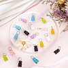 CHGCRAFT 56Pcs 8 Sets Resin Pendants FIND-CA0004-88-4