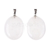 Natural Quartz Crystal Pendants G-T138-207C-3