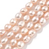 Natural Cultured Freshwater Pearl Beads Strands PEAR-P062-01G-1