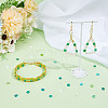 300Pcs 15 Colors 2-Hole Glass Seed Beads SEED-HY0001-35A-4